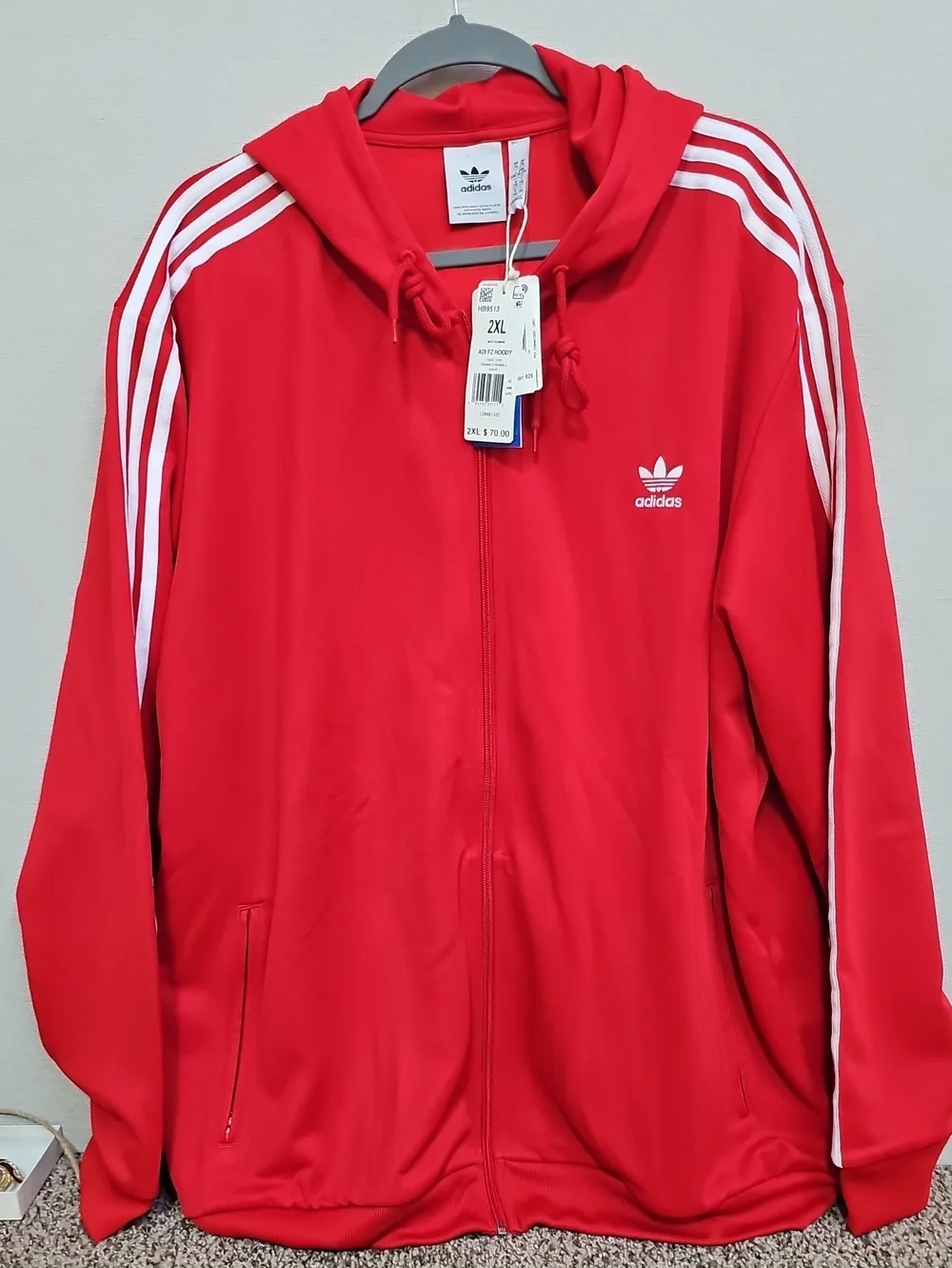 ADIDAS FZ HOODY FULL ZIP MENS BFPM-07-141